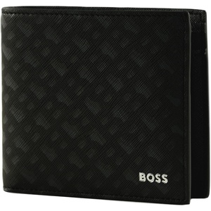 BOSS Men’s Zair_mn_4cc Coin Wallet 4 Card Slots, black, One Size(black)