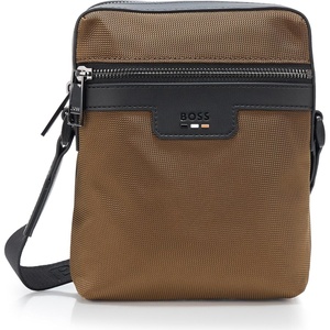 BOSS, Ray Zipper Closure Crossbody Bag(Olive Night)