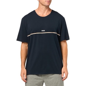 BOSS Soft Cotton Short Sleeve T-Shirt(Blue Marine)