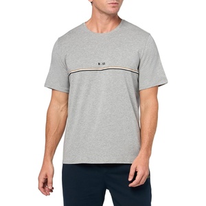 BOSS Soft Cotton Short Sleeve T-Shirt(Cashmere Grey)