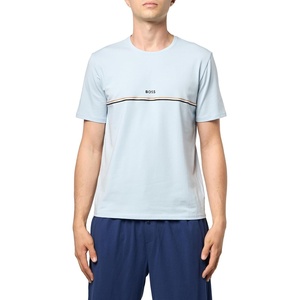 BOSS Soft Cotton Short Sleeve T-Shirt(Niagara Mist)