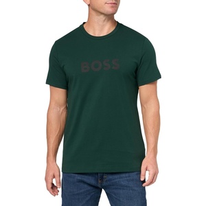 BOSS T-Shirt RN Slim Fit with Sun Protection(Pine Tree Green)