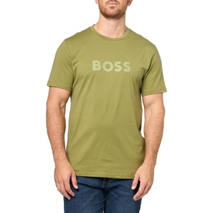 BOSS T-Shirt RN Slim Fit with Sun Protection(Split Pea)