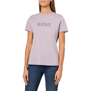 BOSS T-Shirt RN Slim Fit with Sun Protection(Wildflower Purple)