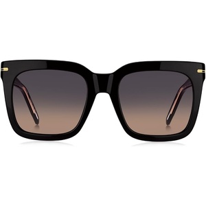 BOSS Women’s Sunglasses Eco Acetate Square(Black)