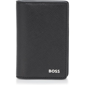 BOSS, Zair Bifold Wallet, butternut, One Size(black gloss)