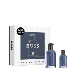 Hugo Boss/ Boss Bottled Infinite for Men – 1.6 oz EDP Spray(2.15 Fl Oz (Pack of 2))