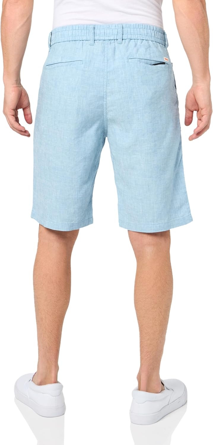 image:imageBOSS Mens Techno Twill Tapered Chino TrousersLight Niagara Blue