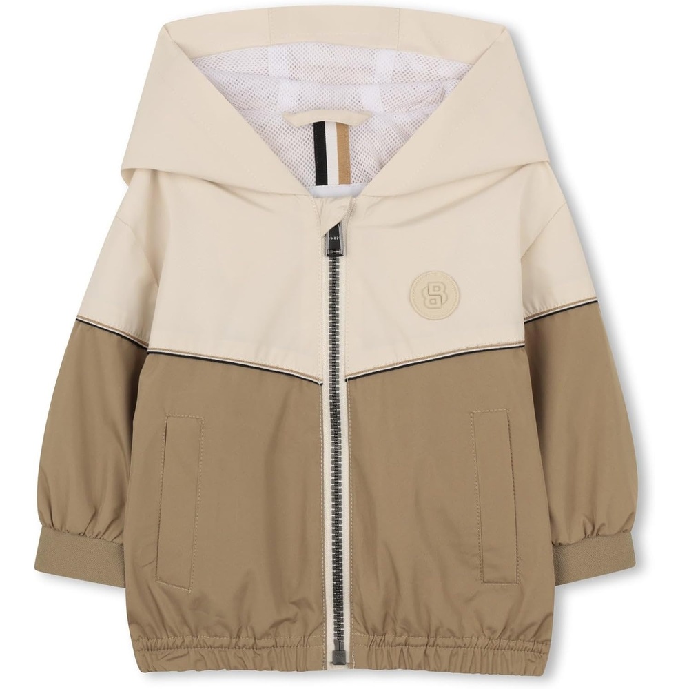 image:imageBOSS Boys Boss Boys Hooded WindbreakerDark Stone