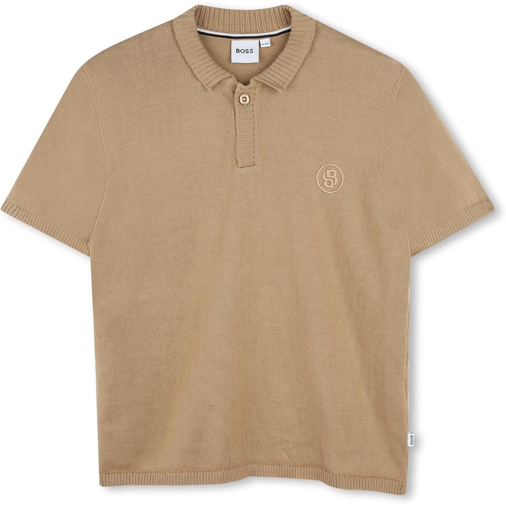 image:imageBOSS Boys Boys Short Sleeve Polo Kids Short Sleeve Cotton Classic Fit PoloCookie