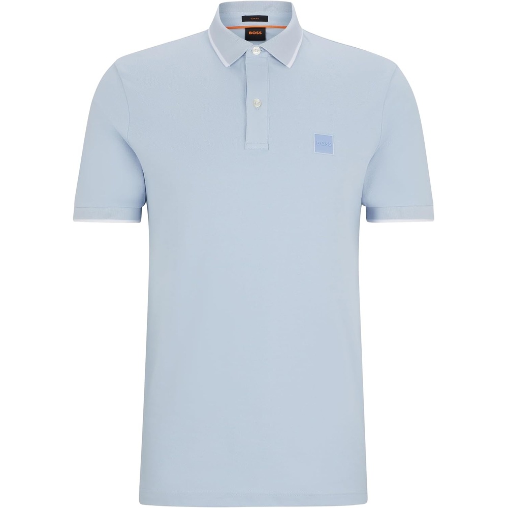 image:imageBOSS Men Orange  HePolo  Passertip 10256683 01Open Blue460