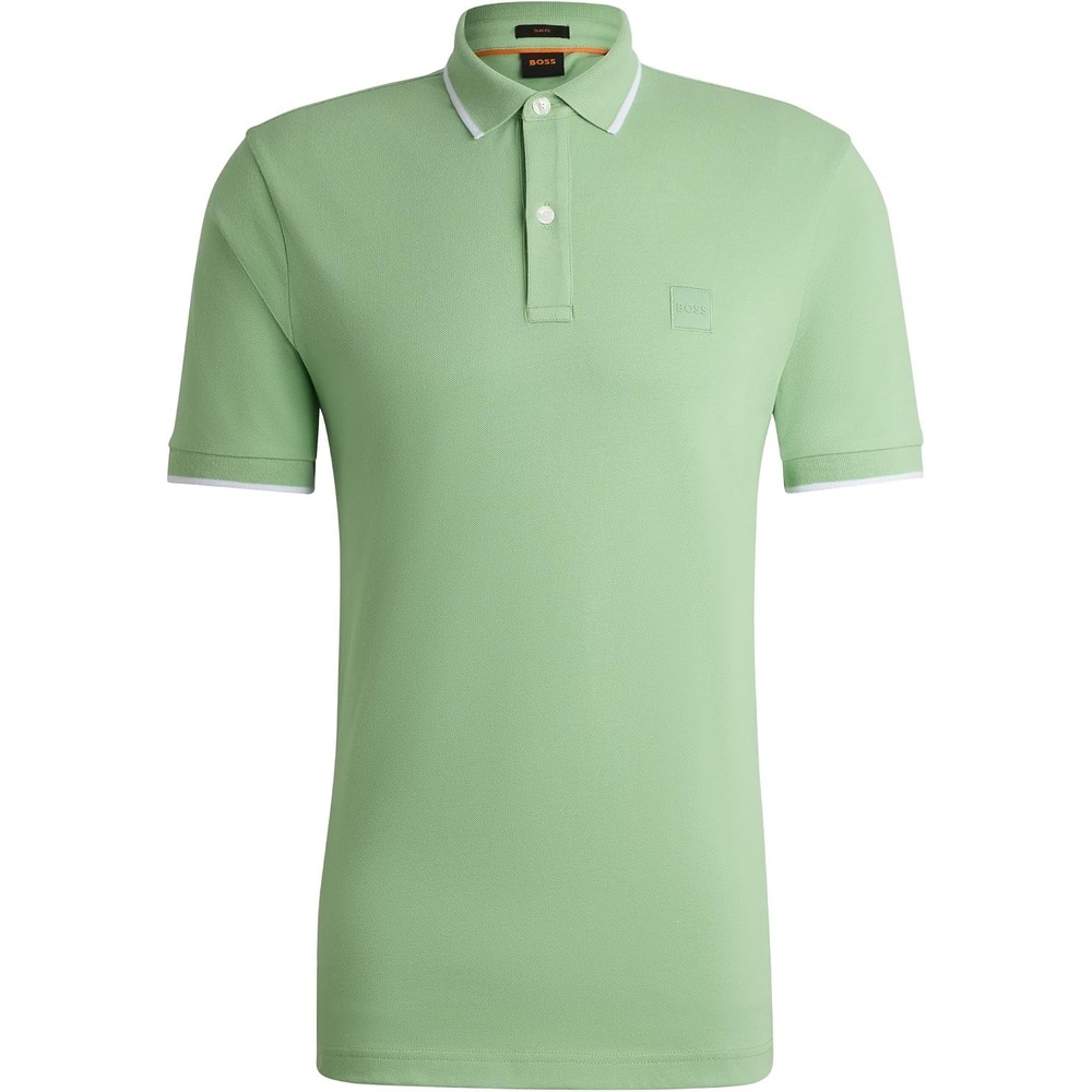 image:imageBOSS Men Orange  HePolo  Passertip 10256683 01Open Green372