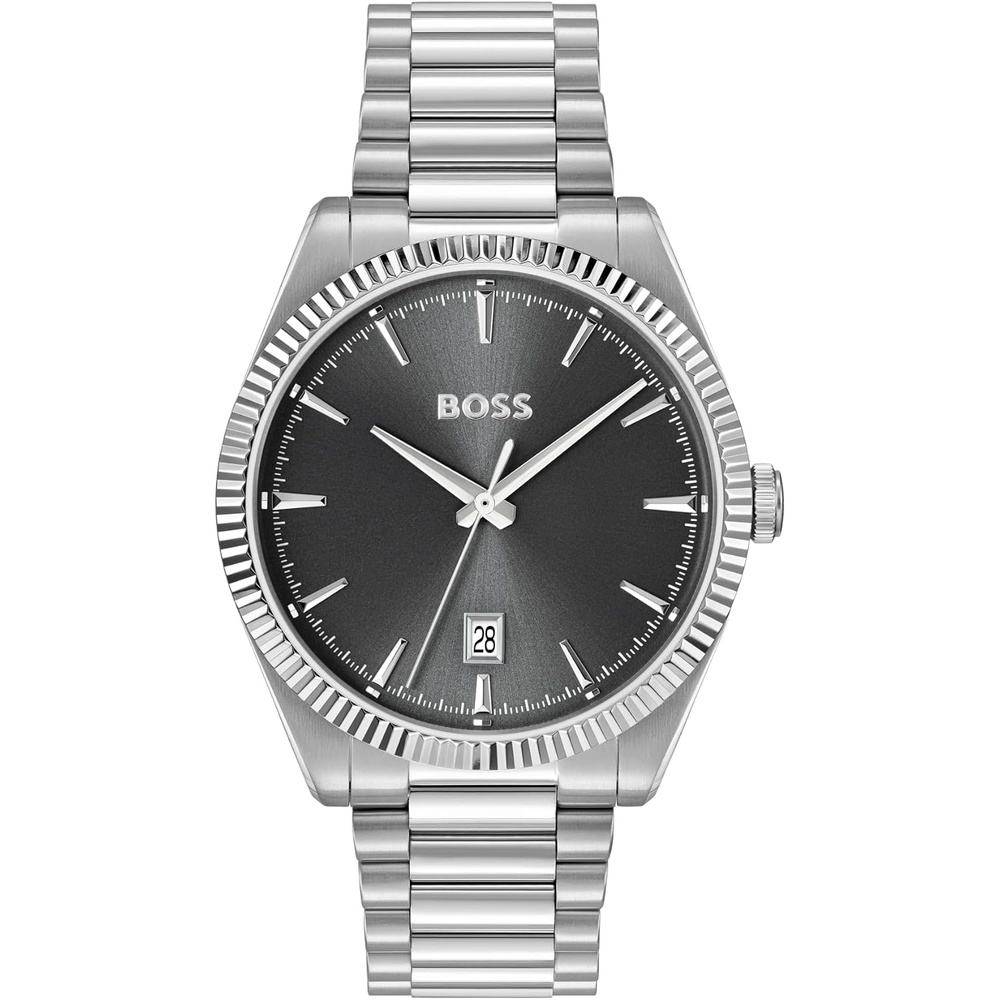 image:imageBOSS Mens Cheswick Link Bracelet Dress Watch 39mmSilverGrey