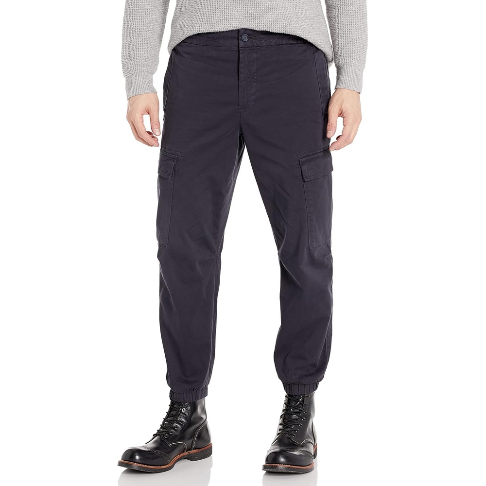 image:imageBOSS Mens Cotton Stretch Cargo PantsDark Indigo