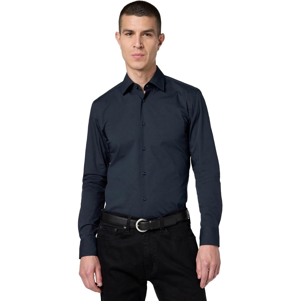image:imageBOSS Mens Hank Kent ShirtDark Blue