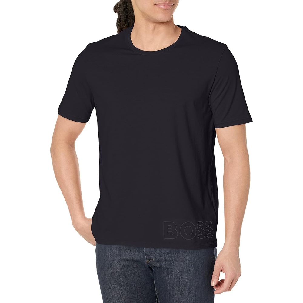 image:imageBOSS Mens Identity Crewneck Lounge TShirtDark Blue