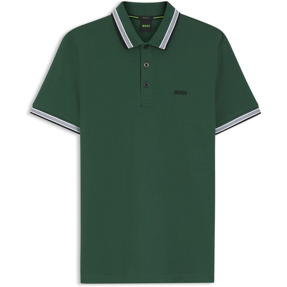 image:imageBOSS Mens Passenger Polo ShirtOpen Green 365