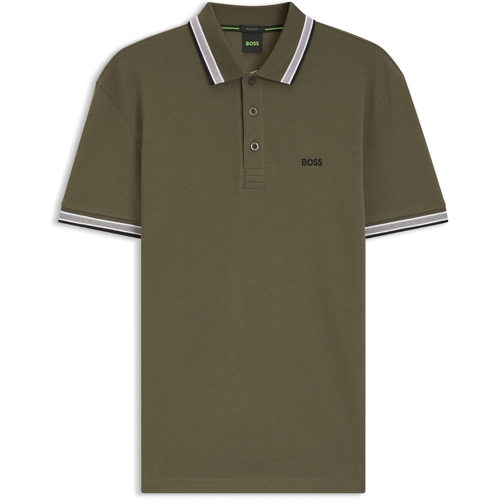 image:imageBOSS Mens Passenger Polo ShirtOpen Green 398