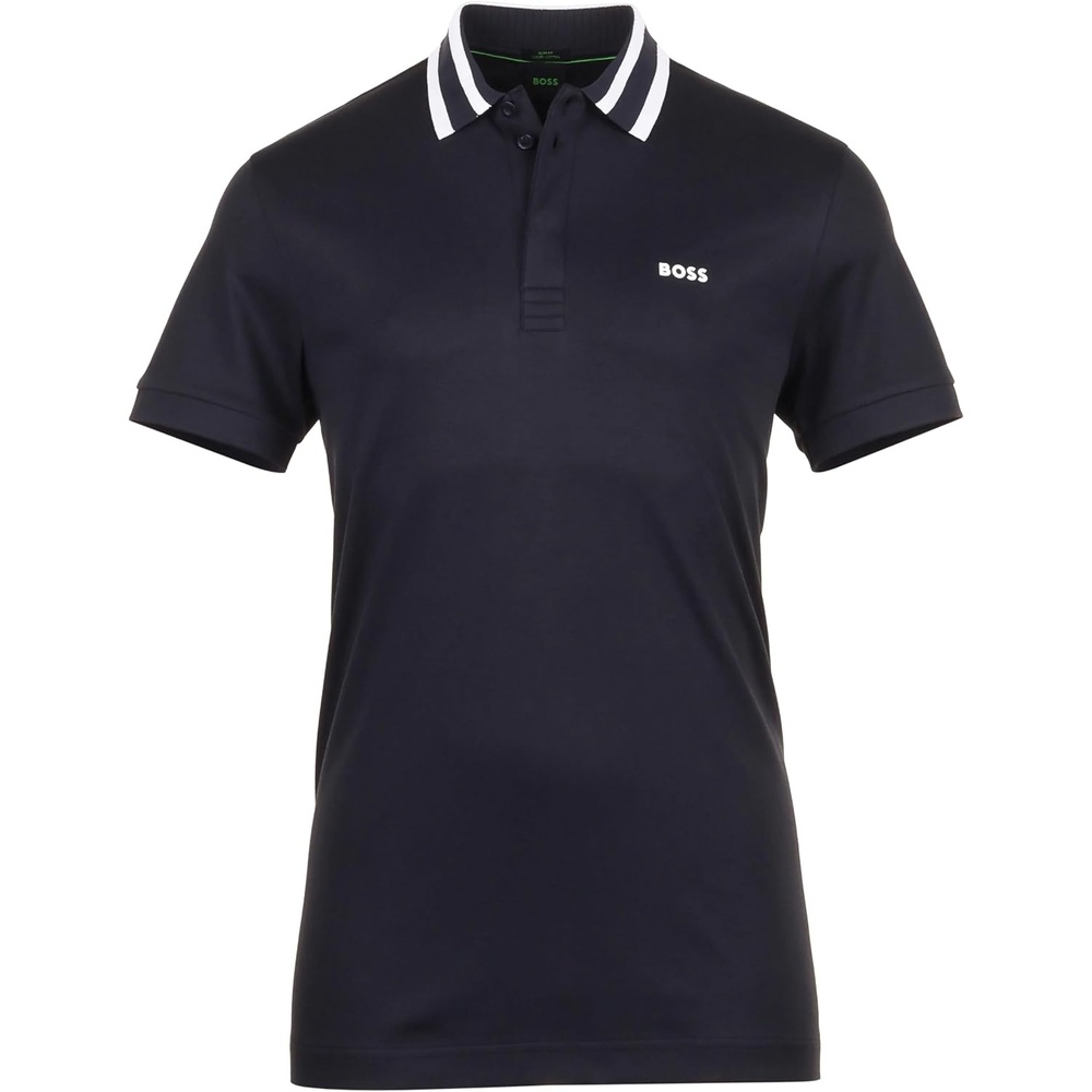 image:imageBOSS Mens Paul Modern Essential PoloNight Blue
