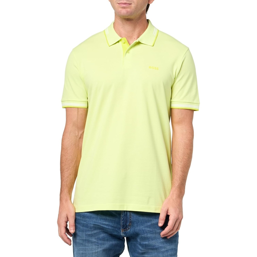 image:imageBOSS Mens Paul Modern Essential PoloSunny Line