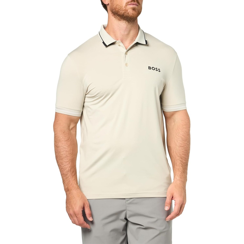 image:imageBOSS Mens Paul Pro Performance Polo ShirtPelican