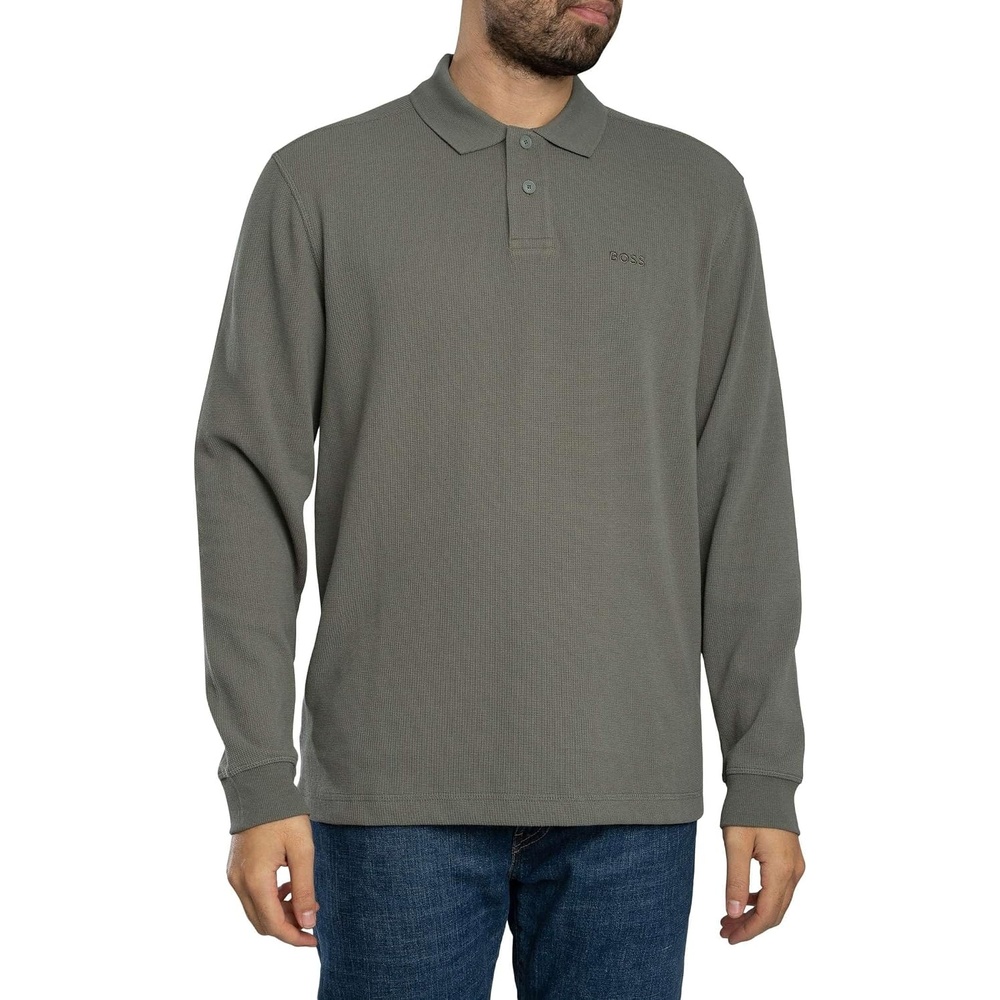 image:imageBOSS Mens Petempestolong 10262290 01Open Grey