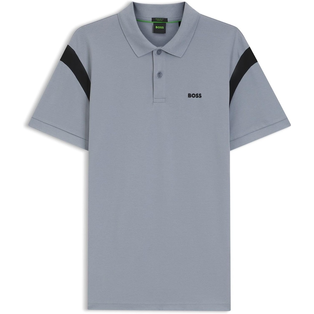 image:imageBOSS Mens PlUnion Paddy 10255848 01 Polo ShirtDark Grey 026