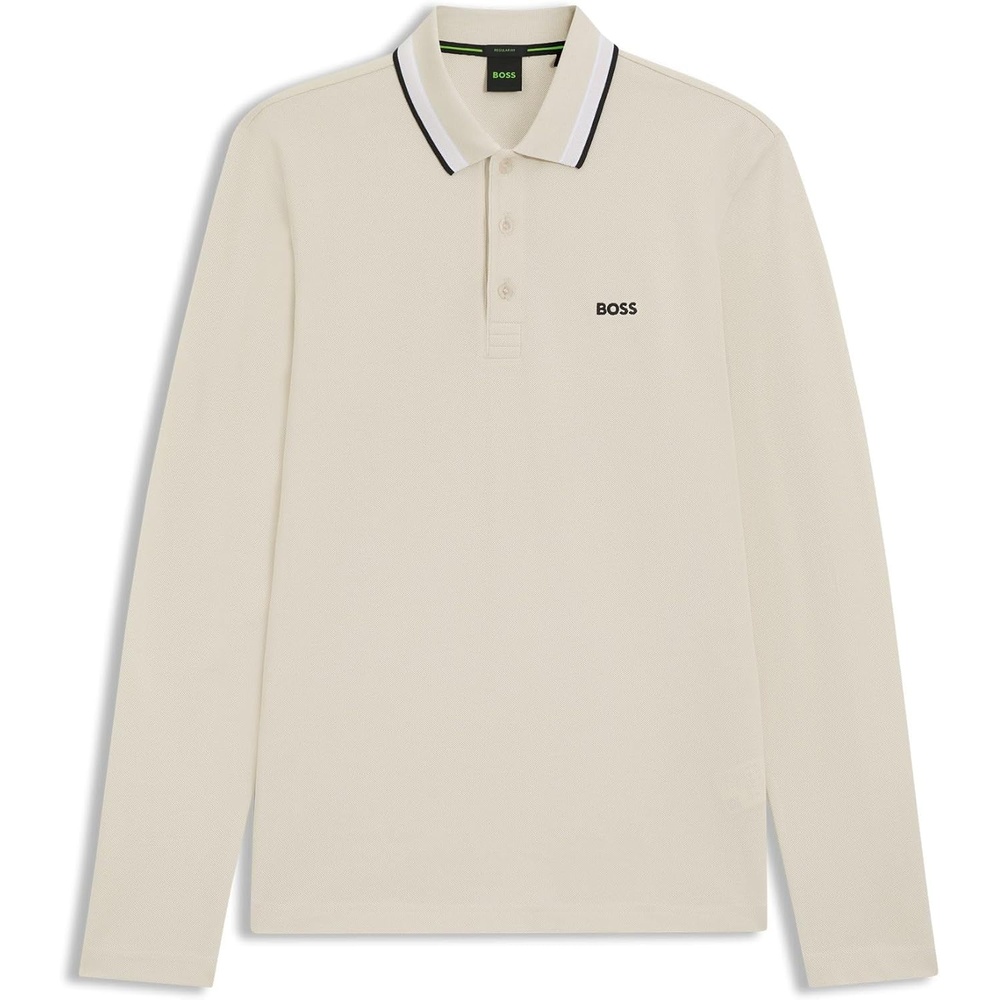 image:imageBOSS Mens Plisy Polo ShirtOpen White 133