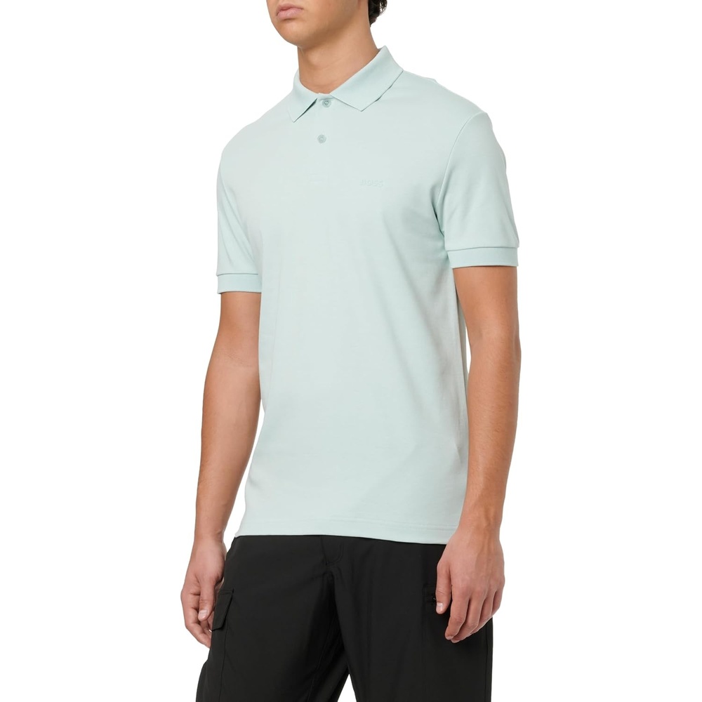 image:imageBOSS Mens Polo ShirtTurquoiseAqua 447