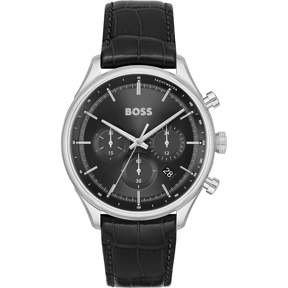 image:imageBOSS Mens Quartz Chronograph Watch Multi Dial Innovative and Water Resistant up to 50 Meters 5ATM Gift for HimGregor Black