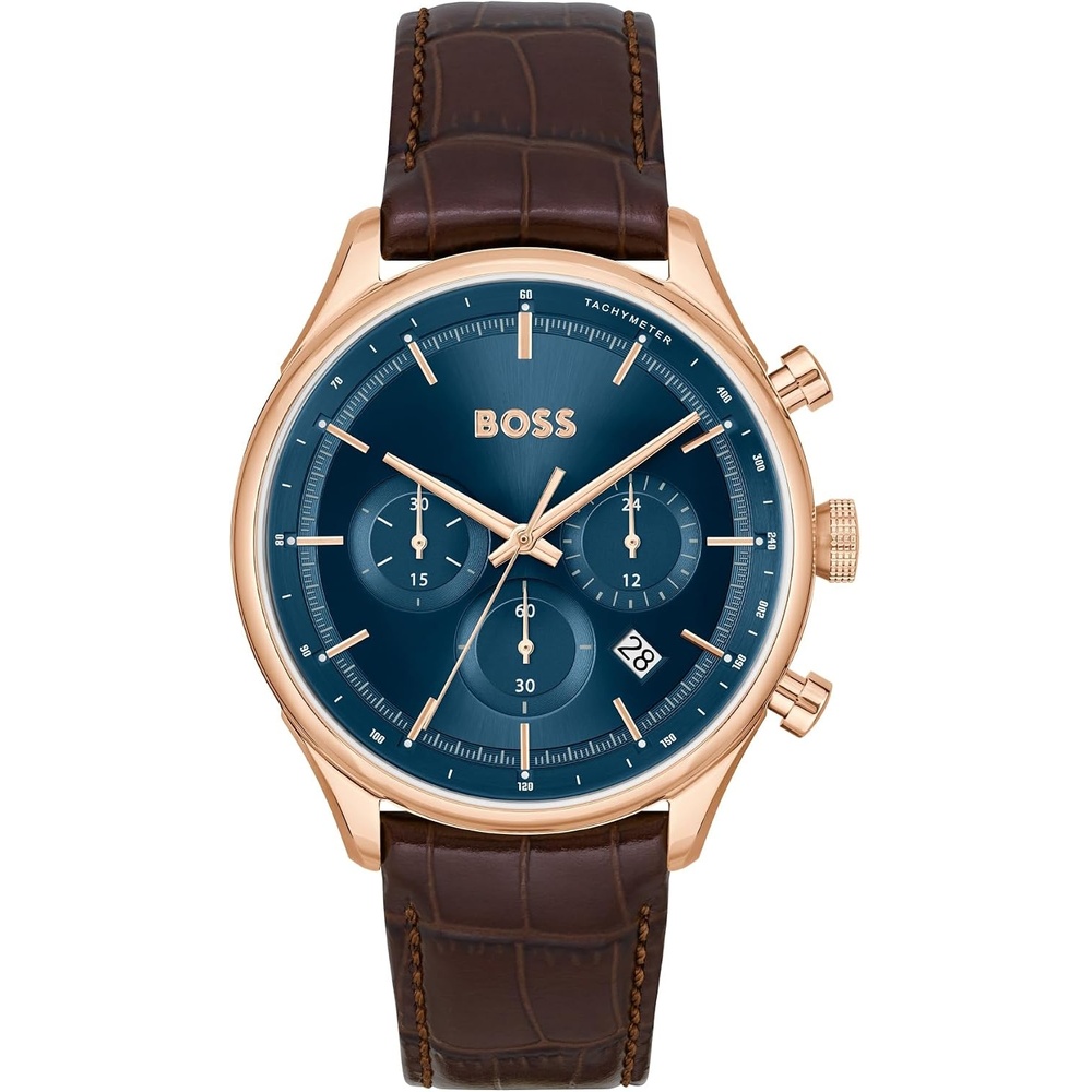 image:imageBOSS Mens Quartz Chronograph Watch Multi Dial Innovative and Water Resistant up to 50 Meters 5ATM Gift for HimGregor Blue