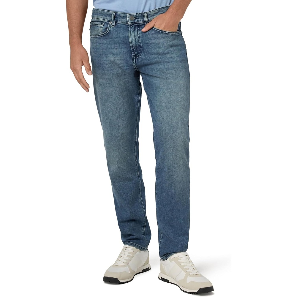 image:imageBOSS Mens ReMaine Regular Fit Tapered JeanMedium Blue