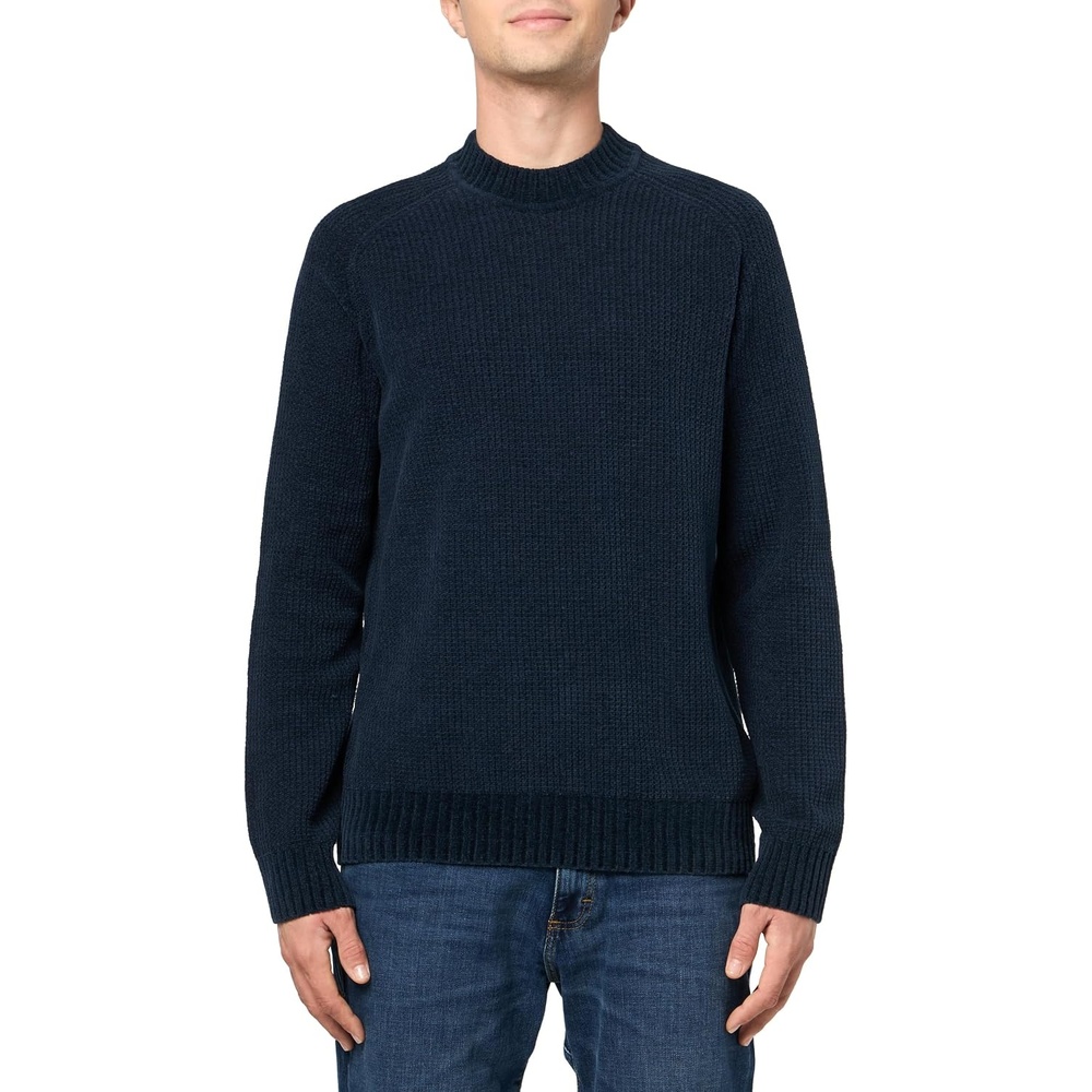 image:imageBOSS Mens Ribbed Corduroy Cotton SweaterNight