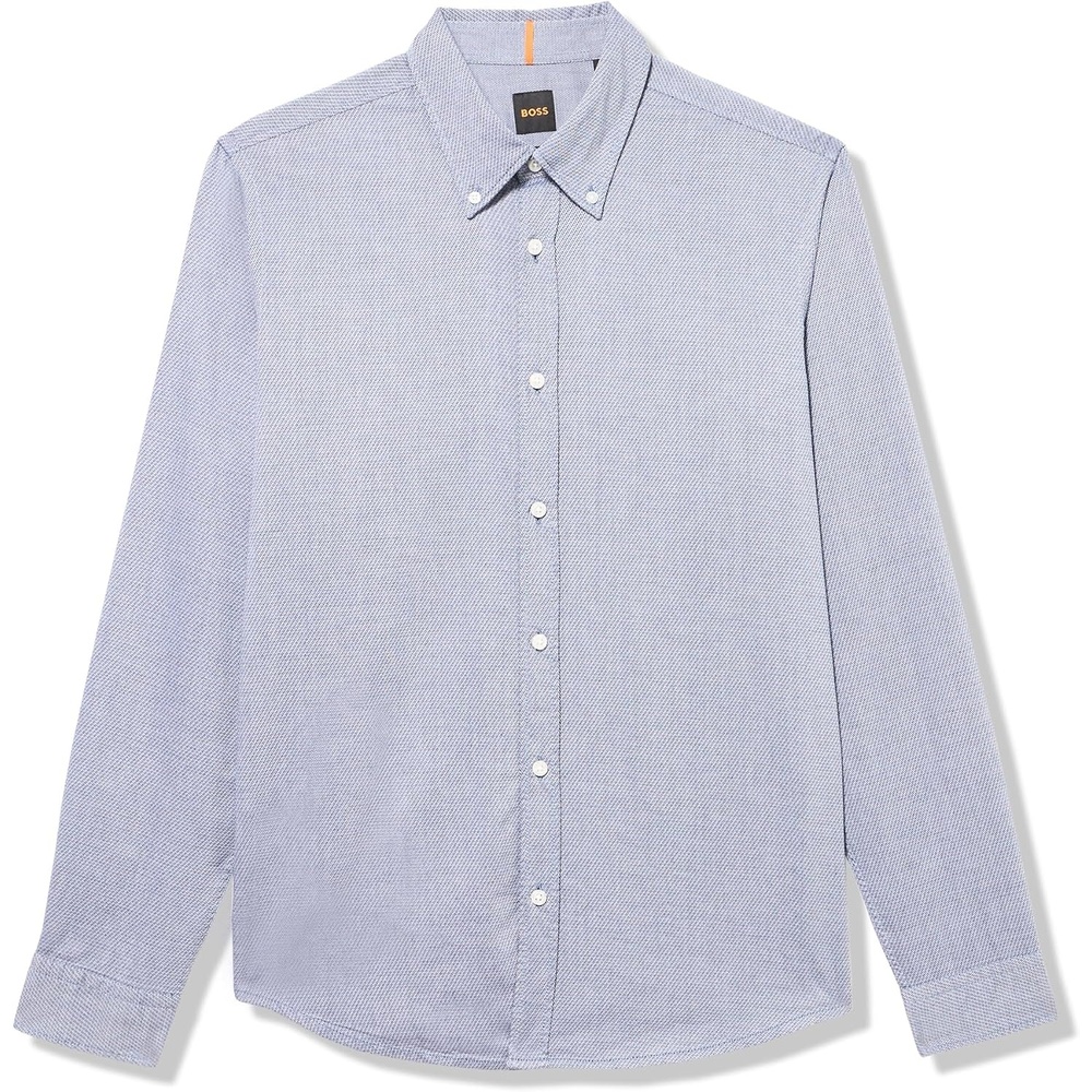 image:imageBOSS Mens Rickert Long Sleeve Oxford ShirtFrench Blue