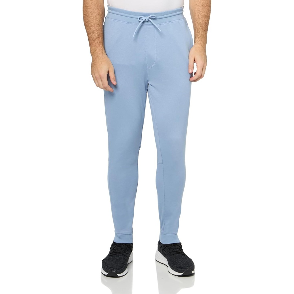 image:imageBOSS Mens Sestart French Terry Cotton JoggersForever Blue