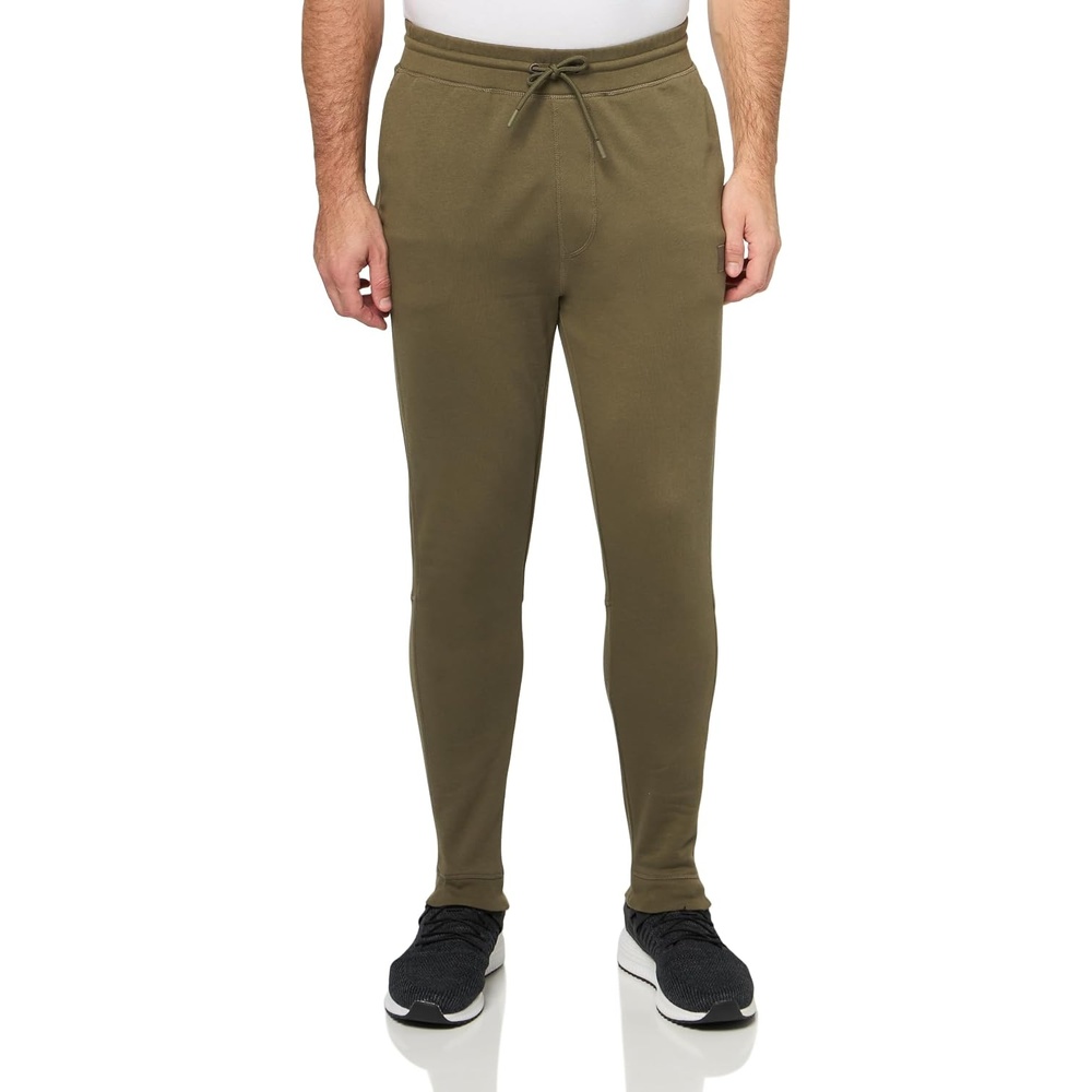 image:imageBOSS Mens Sestart French Terry Cotton JoggersKalamata Green