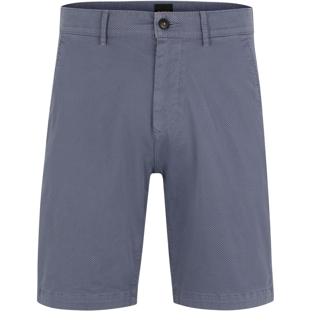 image:imageBOSS Mens Slim Fit Cotton Twill ShortsNavy415