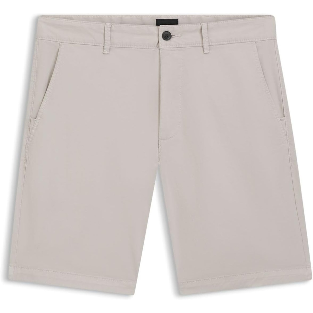 image:imageBOSS Mens Slim Fit Cotton Twill ShortsOpen Grey 070