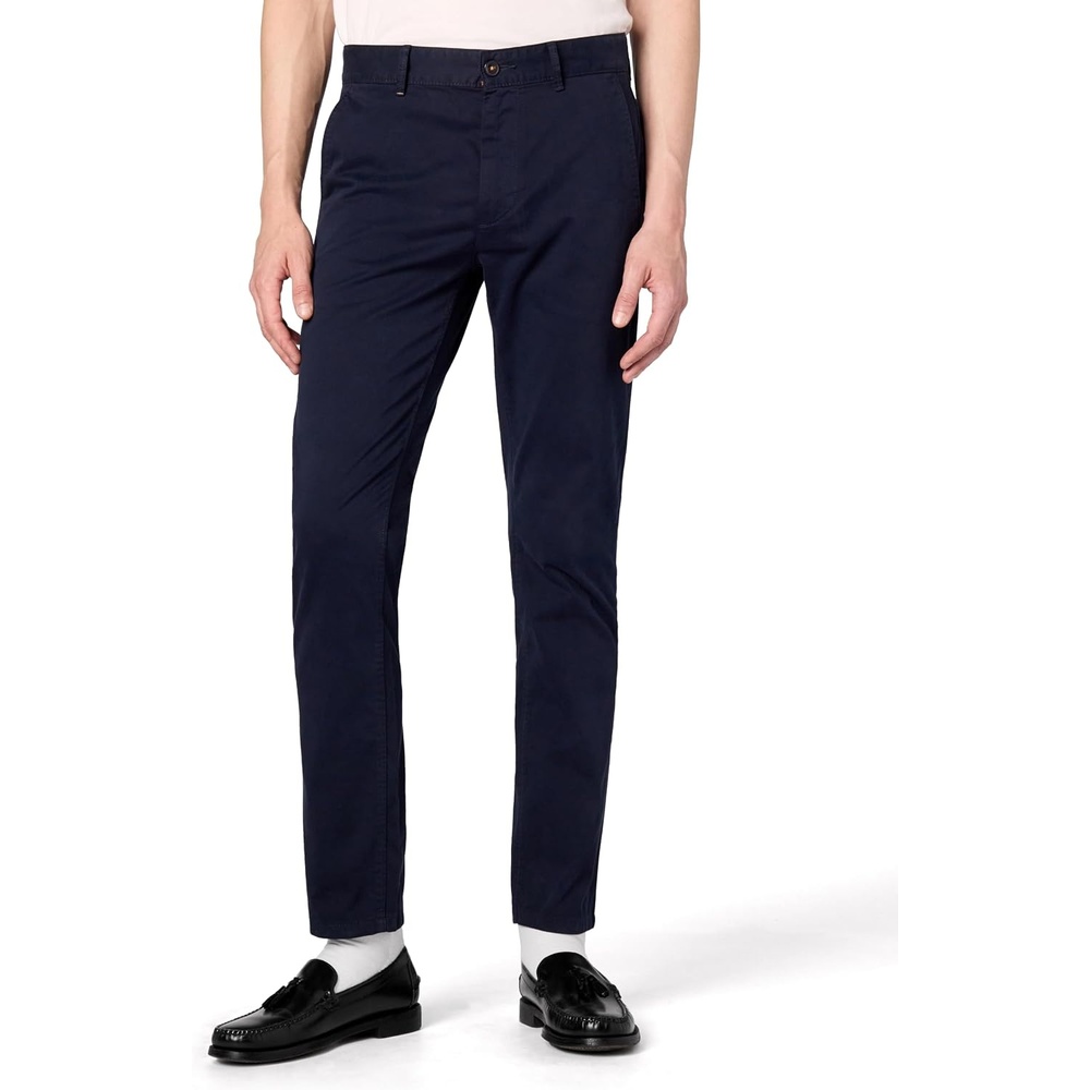 image:imageBOSS Mens Slimfit Casual Chino TrousersMidnight Navy