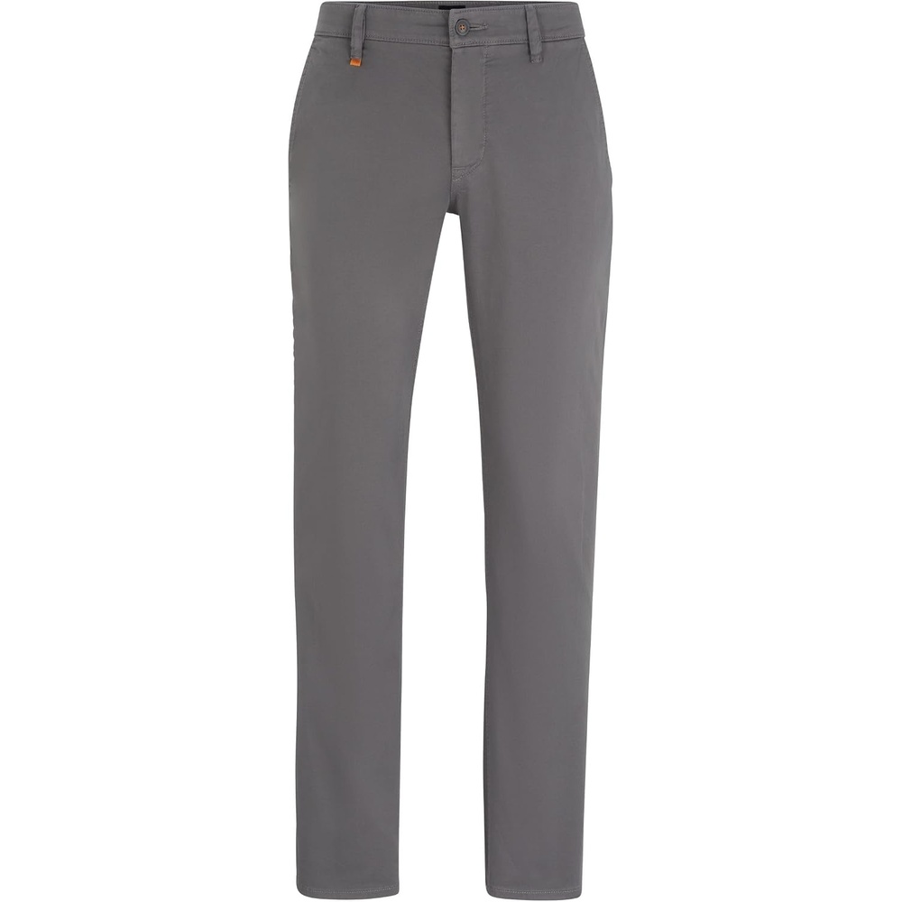 image:imageBOSS Mens Slimfit Casual Chino TrousersSoft Grey
