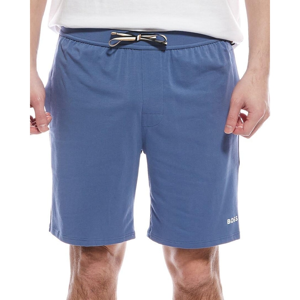 image:imageBOSS Mens Soft Cotton Lounge ShortsBijou Blue