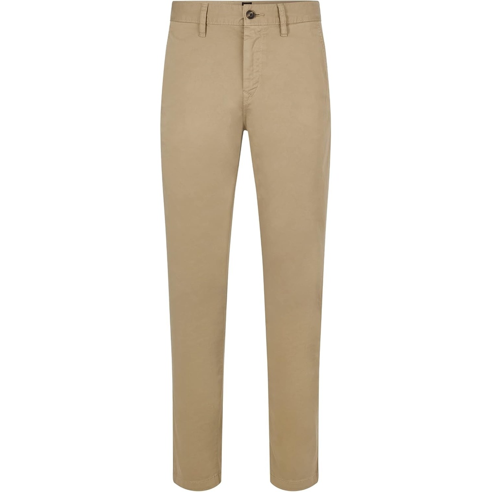 image:imageBOSS Mens Tapered Fit Chino Trouser PantBasic Beige