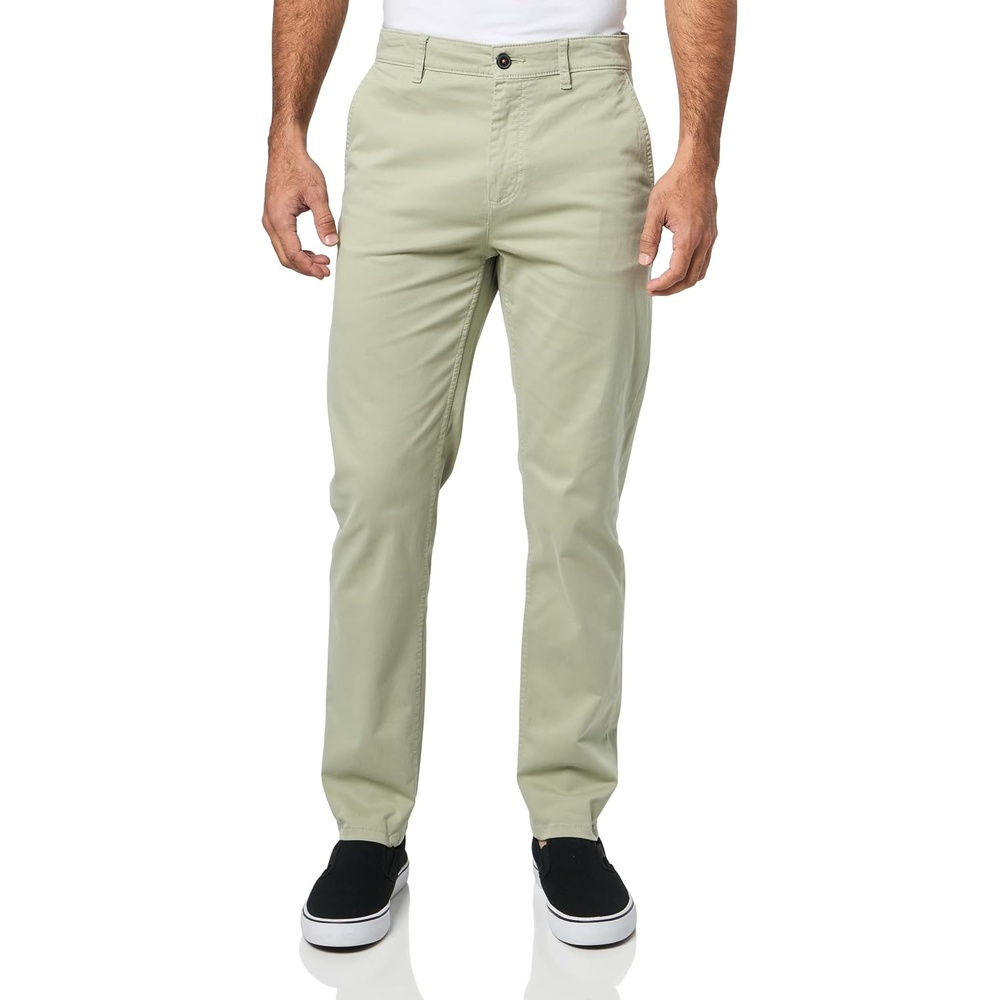 image:imageBOSS Mens Techno Twill Tapered Chino TrousersMoss Green