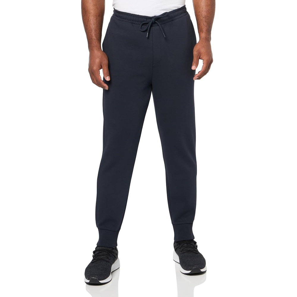 image:imageBOSS Mens Tonal Regular Fit Cotton SweatpantsBruce Blue