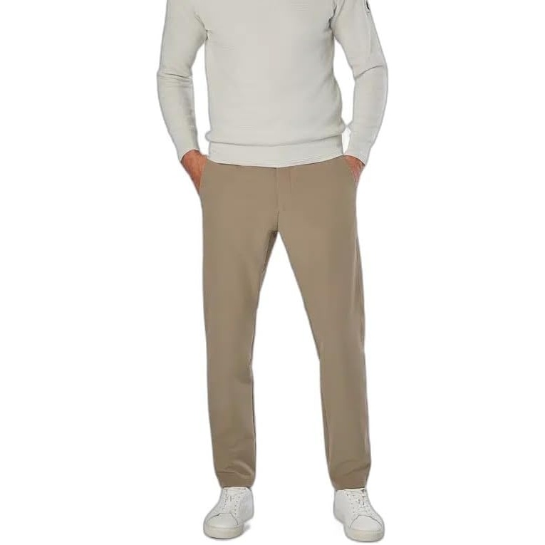 image:imageBOSS Mens TrousersFlat TCommuterSlim LightPastel Green 334 46