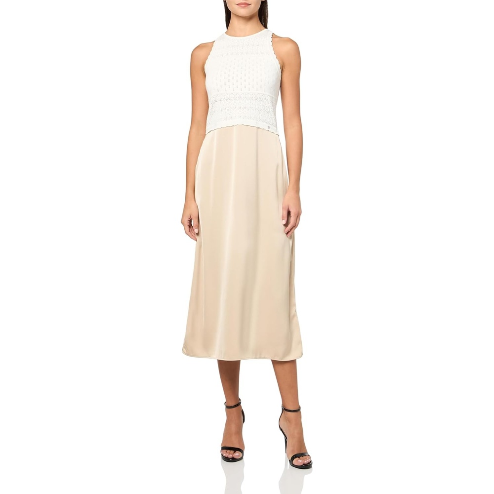 image:imageBOSS Womens Hybrid Knit DressSoft Cream