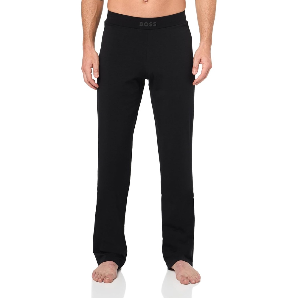 image:imageBOSS Womens Regular Fit Soft Jersey Lounge PantsBlack