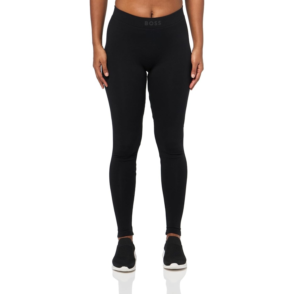 image:imageBOSS Womens Soft Jersey LeggingsBlack