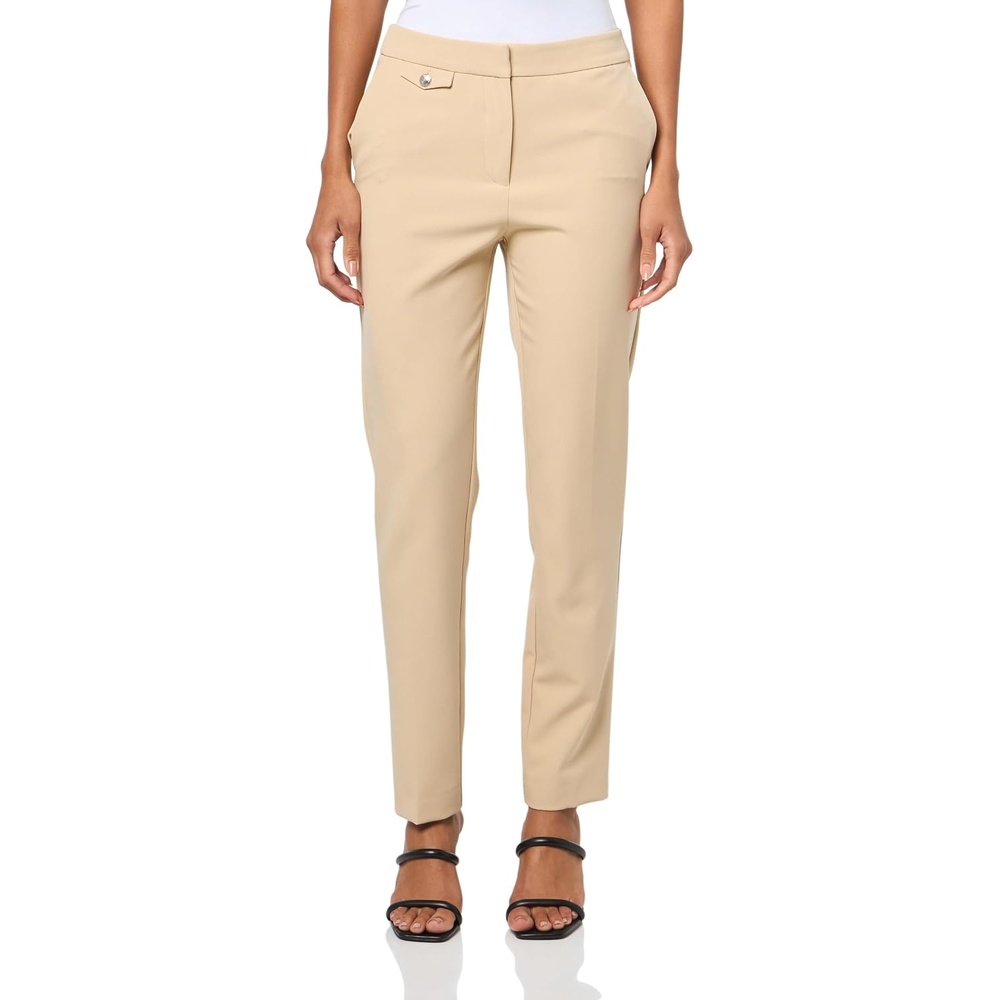 image:imageBOSS Womens Taschina TrousersLight Beige
