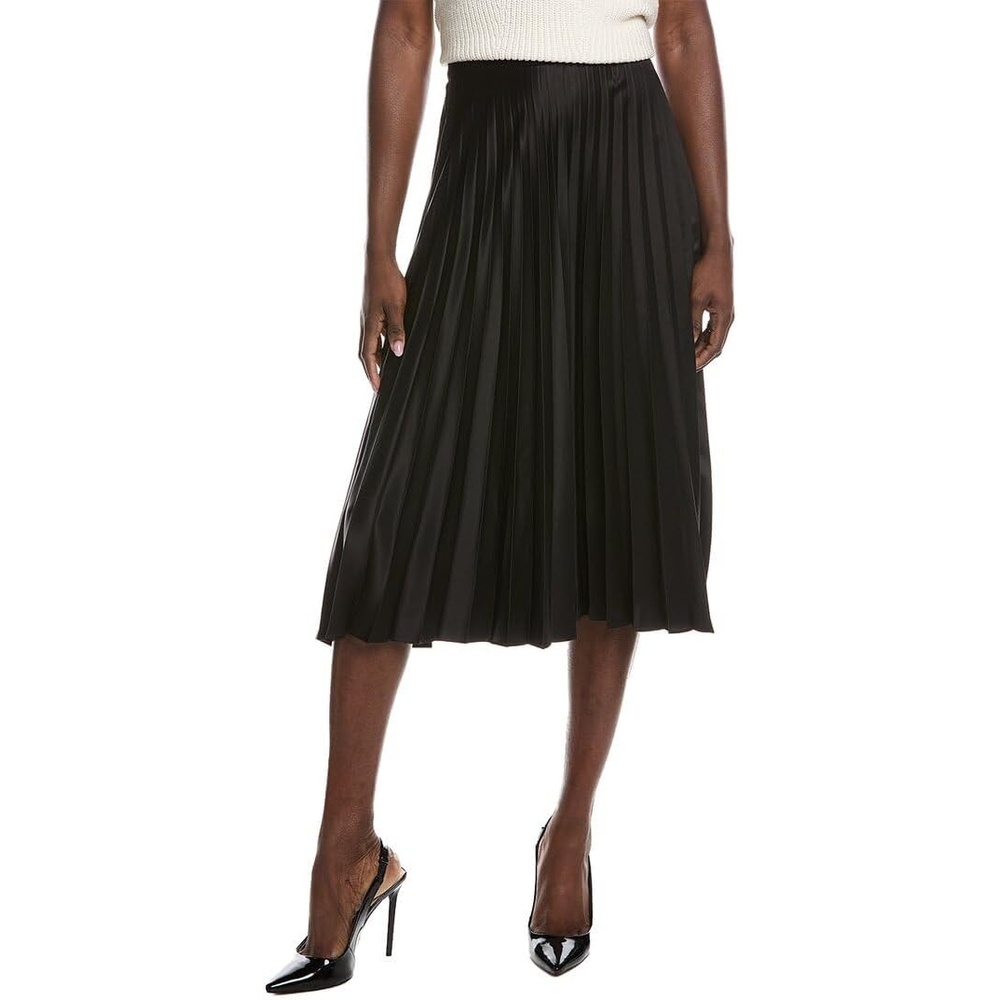 image:imageBOSS Womens Vlissa Pleated SkirtBlack